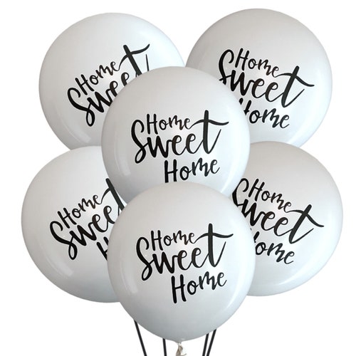 Home Sweet Home Balloons New House Party Balloons - Etsy