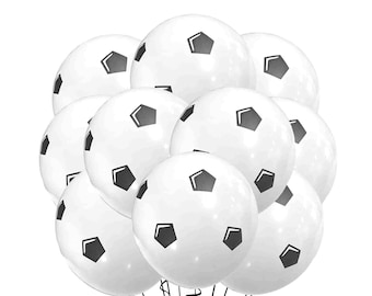 Soccer Ball Balloons, Soccer Party Balloons, Soccer Themed Party, Soccer Party Decorations, Soccer Team Party, Sports Football Balloons