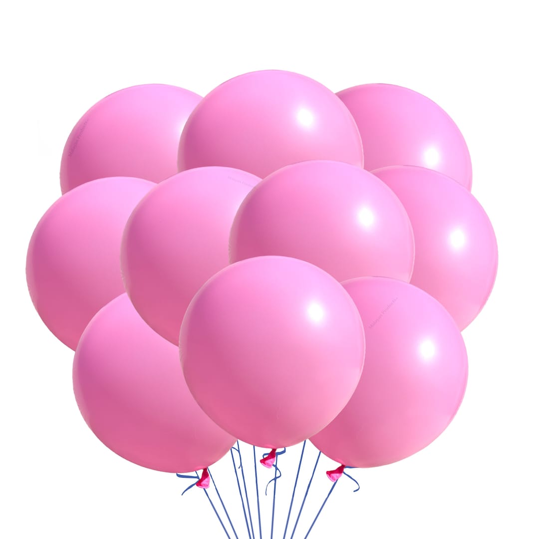 Pink Bubble Gum Balloons 12, Bubble Gum Theme Party Decorations, Bubble