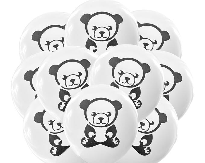 12ct Teddy Bear Balloons, Teddy Bear Birthday Theme, Animal Balloons Party Decorations, Teddy Birthday Party supplies