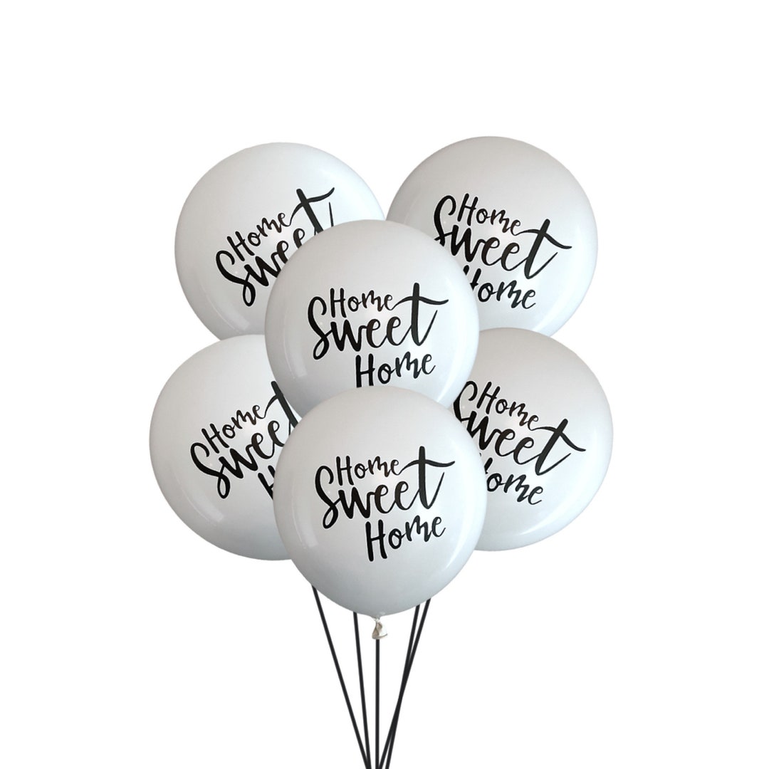 Home Sweet Home Balloons New House Party Balloons - Etsy