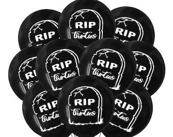RIP Ballons Années 30, 12 pouces Fête d'anniversaire 30 ans, Décoration sur le thème du 40e anniversaire, Ballons 40e anniversaire, Idées de fête 40e, 40e anniversaire