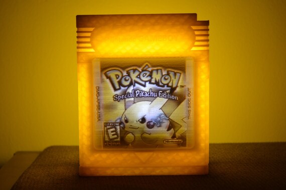 Gameboy Pokemon Lithophane Night Light
