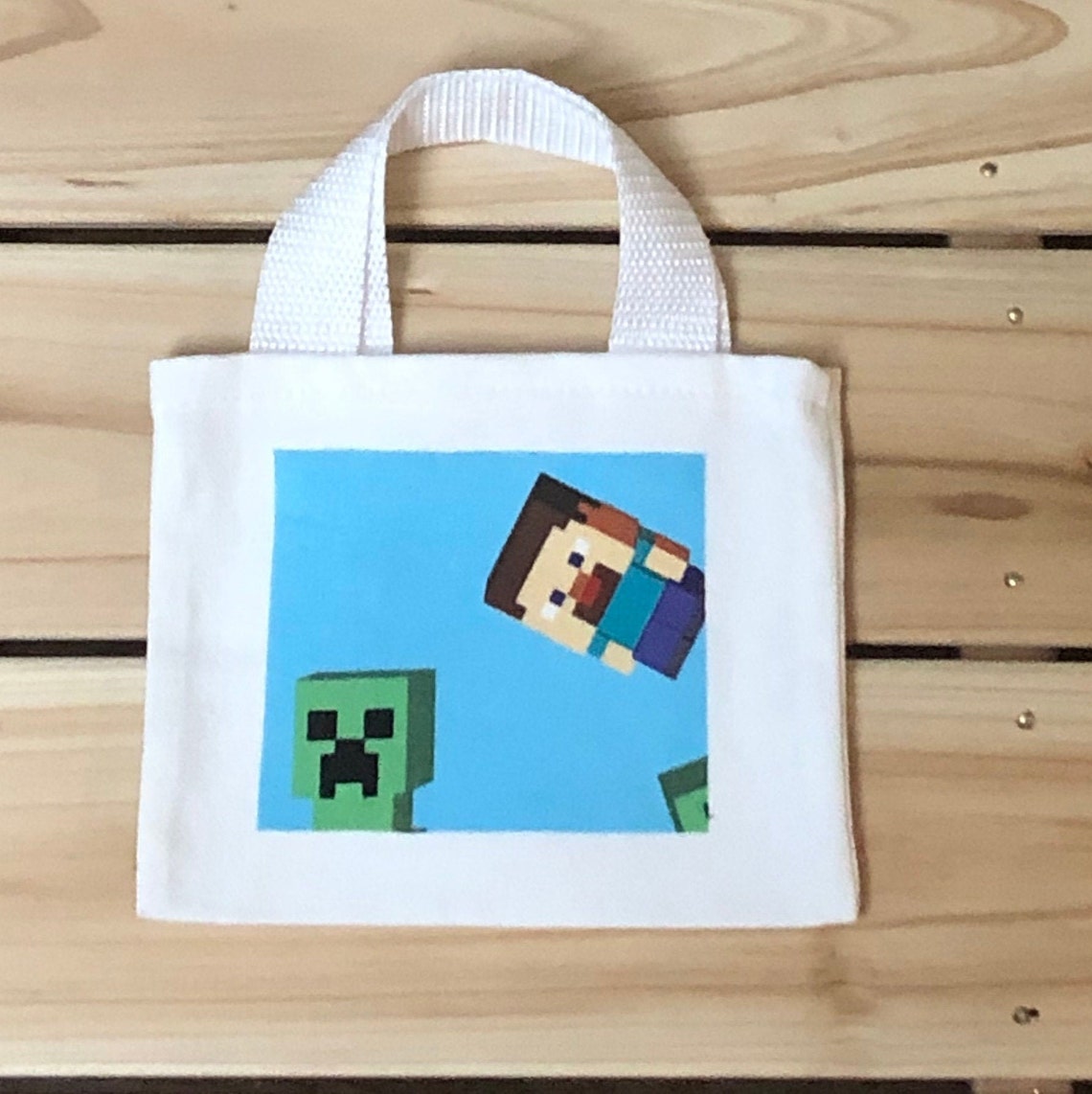 Minecraft Goodie Bagminecraft Gift Bag Minecraft Etsy