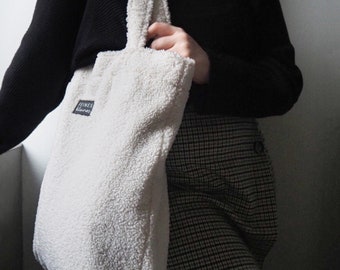 TEDDY BAG / OFF-WHITE