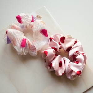 VALENTINES LIMITED EDITION - Scrunchie Satin & Organza