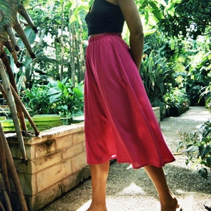 FLEUR - Culottes / BLACK & PINK