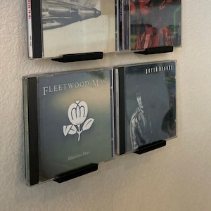 Compact Disc CD Display Wall Floating Mount Shelf