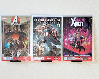 Comic Book Display Wall Shelf Floating Mount