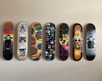 Skateboard Deck Display Floating Wall Mount
