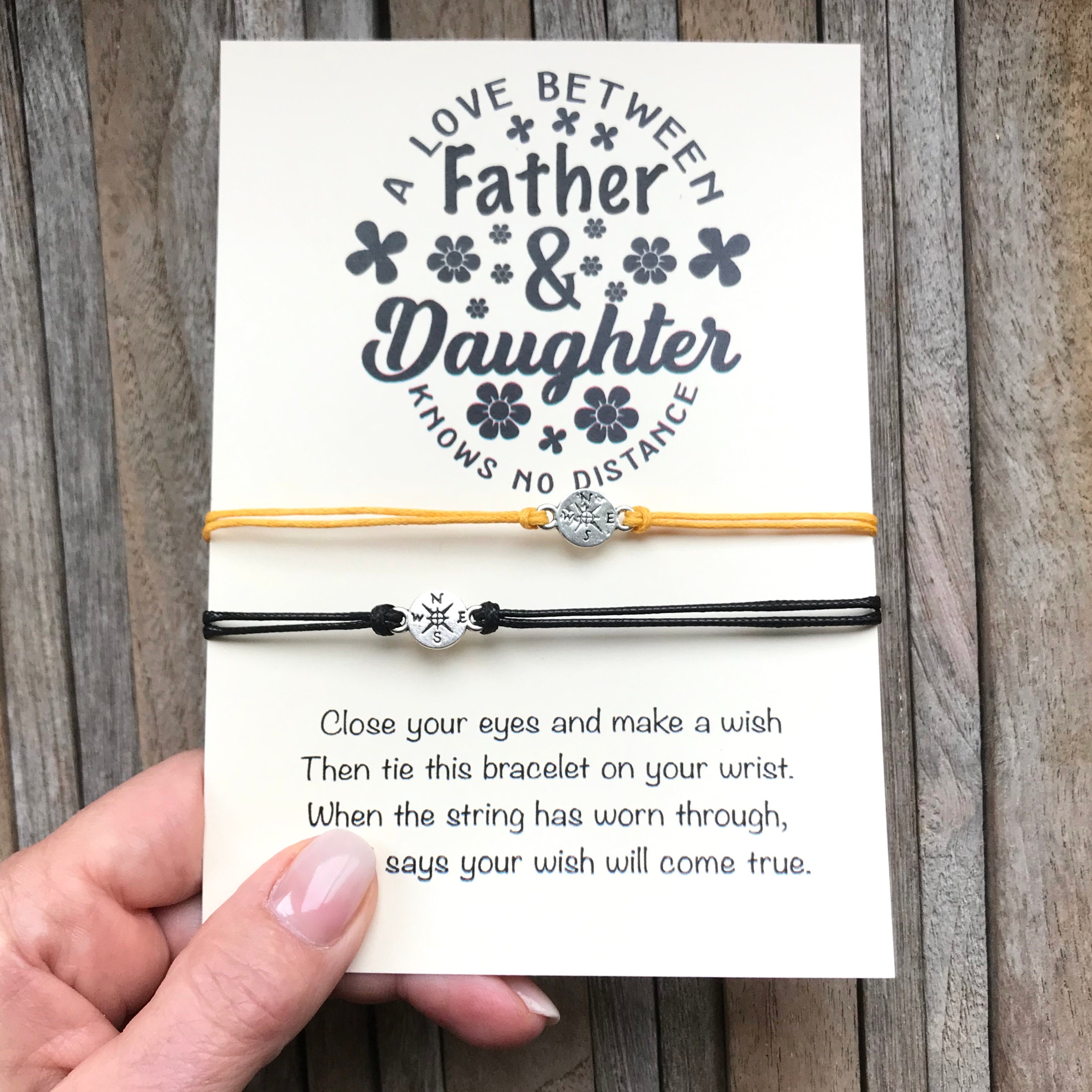 Father daughter matching bracelets sale