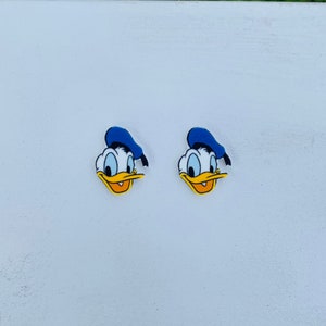 Classic Duck Earrings/Handmade to Order/Stud Earrings/Nickel Free/Hypoallergenic