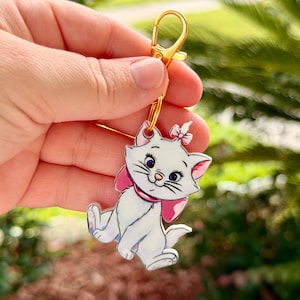 Bag Charm Marie: The Aristocats, Handmade