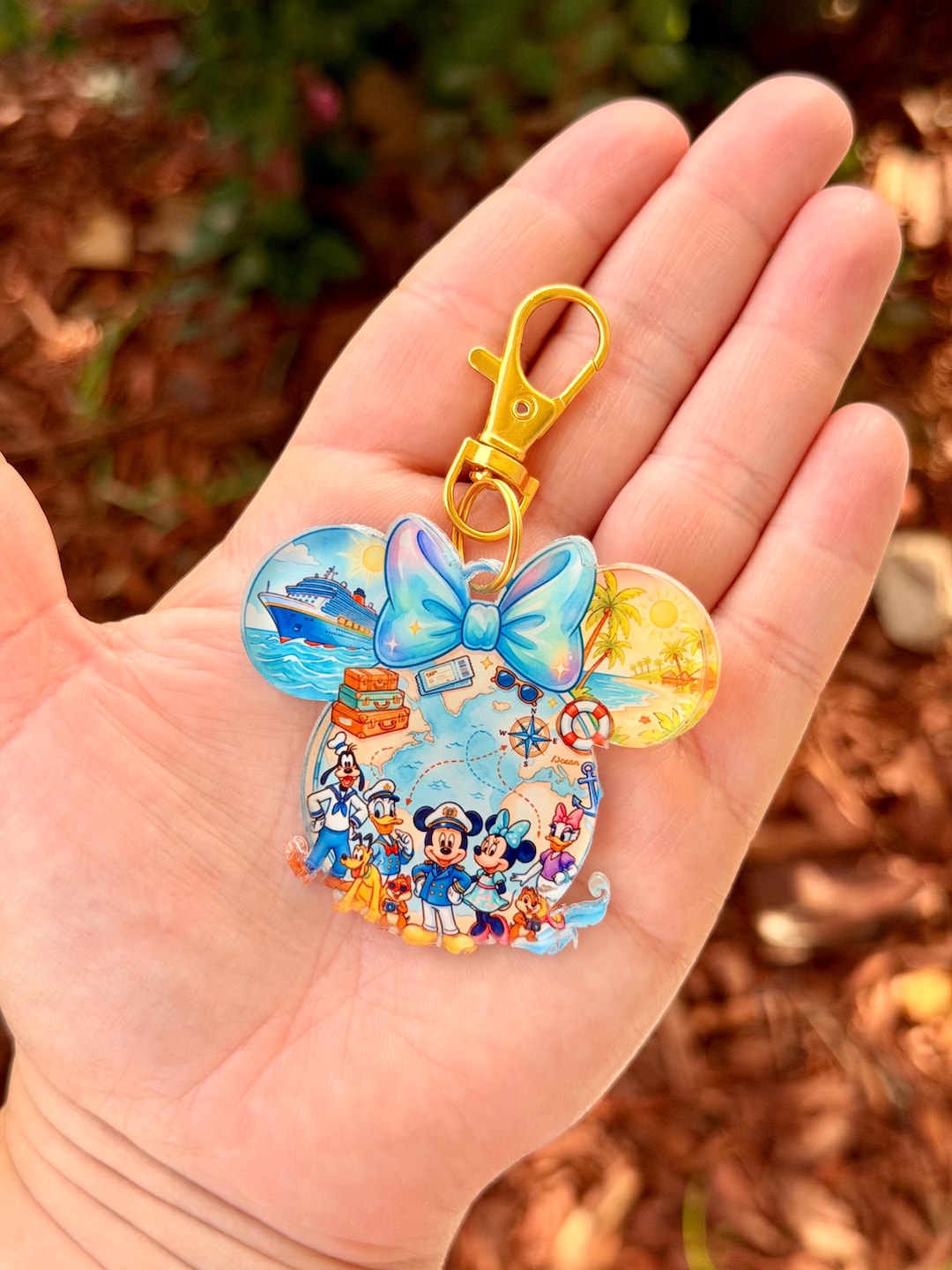 Bag Charm Cruising With the Gang: Disney Cruise Line, Mickey