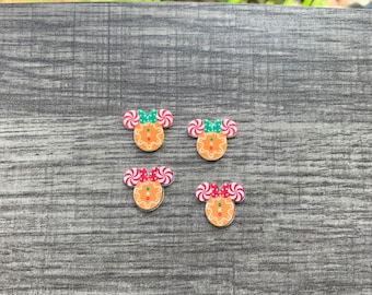 Christmas Magic Mouse Earrings/Gingerbread Mickey Shirt/Disney Christmas Jewelry/Disney Christmas Accessories/Nickel Free/Hypoallergenic