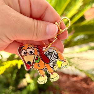 Toy Story Slinky Keychain - Etsy