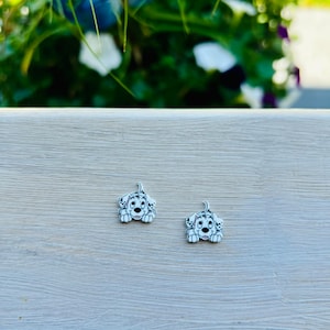 New 101 Dalmatian Earrings/Disney Dogs/Handmade to Order/Stud Earrings/Nickel Free/Hypoallergenic