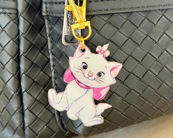 Bag Charm Marie: The Aristocats, Handmade