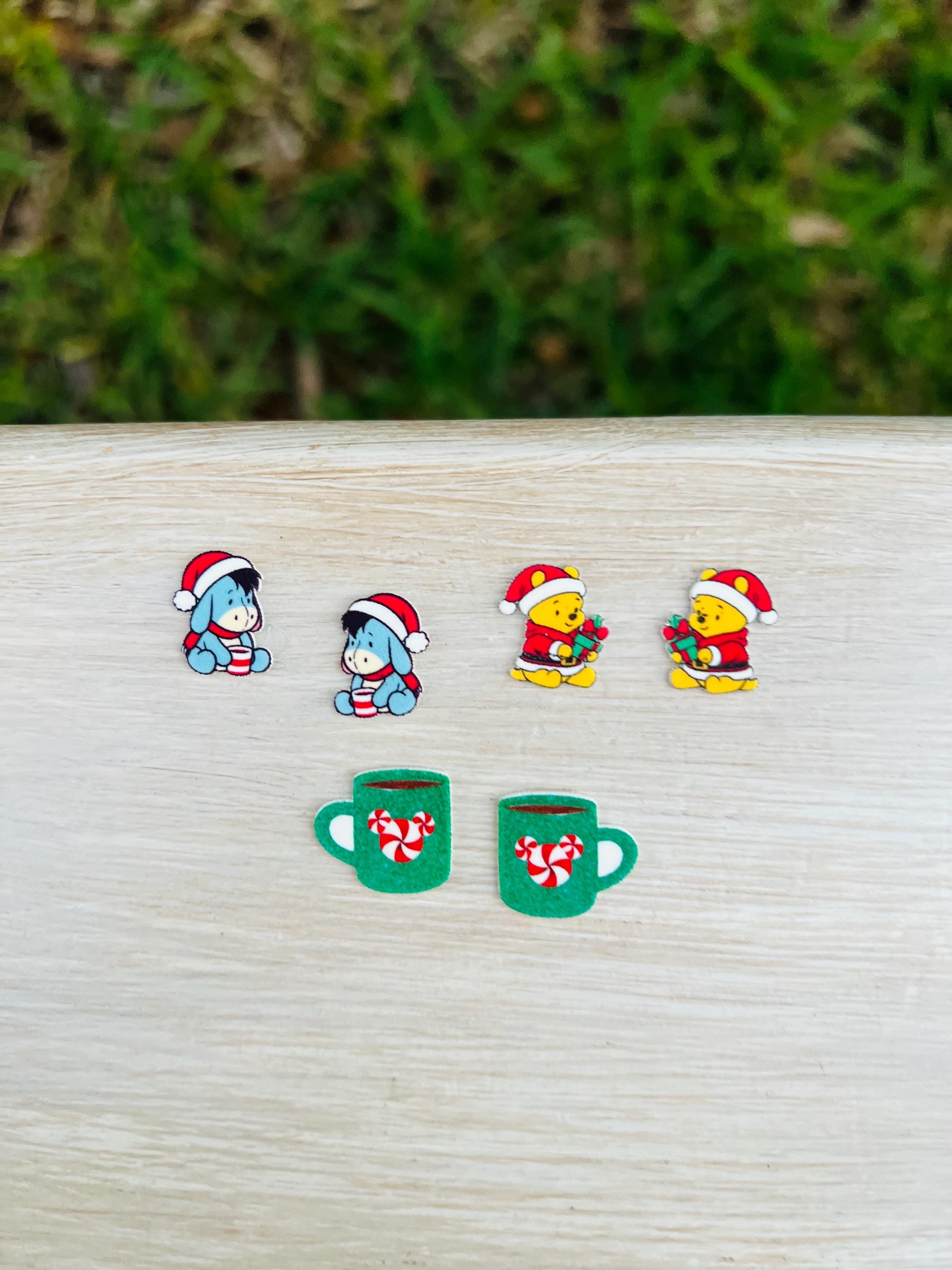 Cozy Friends in the Winter Earrings/Christmas Pooh/Winnie The Pooh Shirt/Disney Christmas Jewelry/Nickel Free/Hypoallergenic