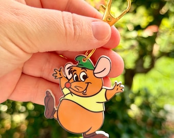 Bag Charm Gus: Disney Castle, Disney Inspired Accessories, Cinderella, Handmade