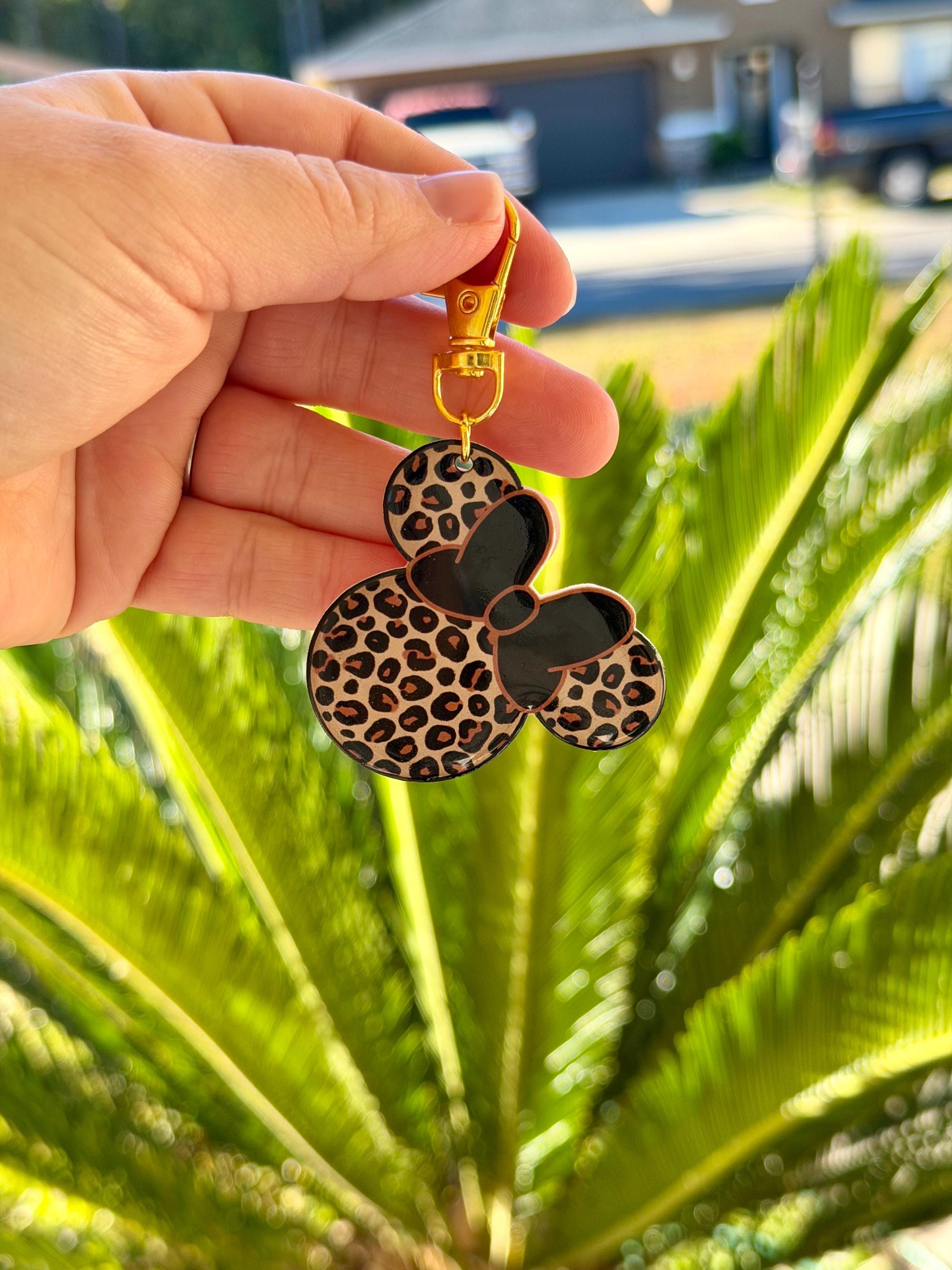Louis Vuitton Mickey Mouse Keychain - Etsy