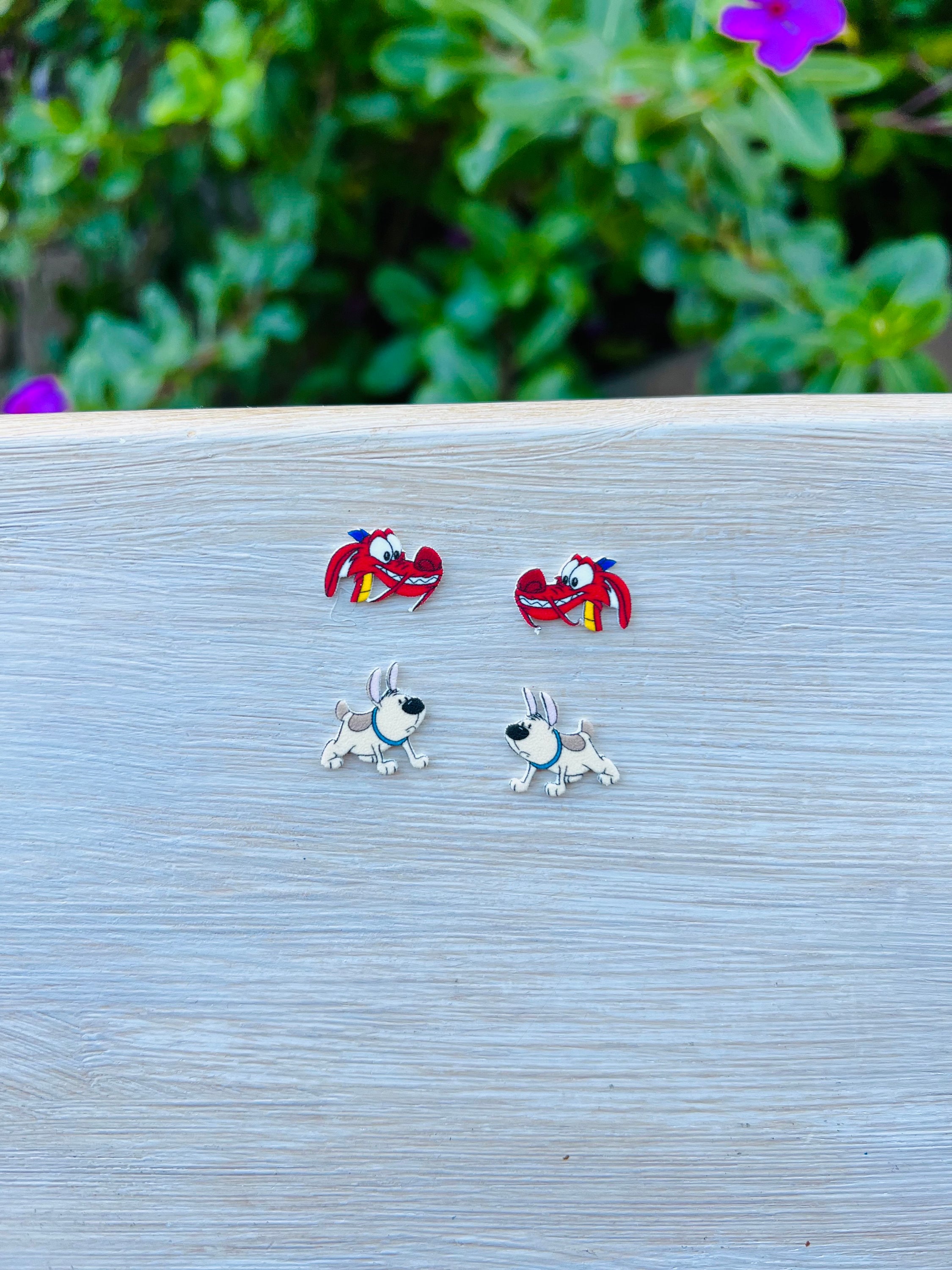 Mushu earrings sale