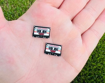 Cosmic Earrings: Guardians of the Galaxy, Groot, Handmade Acrylic Nickel Free Stud Earrings Hypoallergenic
