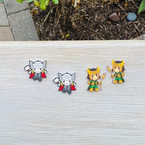 Thunder Superhero Earrings/Guardians of the Galaxy/Thor/Handmade to Order/Stud Earrings/Nickel Free/Hypoallergenic
