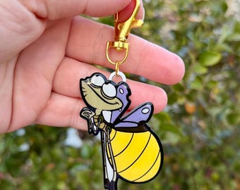 Bag Charm Ray the Firefly: Princess and the Frog, Disney Inspired Accessories, Handmade