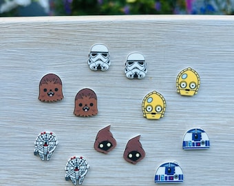 Faraway Galaxy Earring Collection/Handmade to order/Stud Earrings/Nickel Free/Hypoallergenic