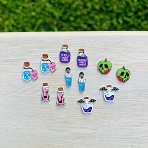 Pick Your Poison Earrings/Llama Juice Earrings/Emperor&#39;s New Groove/Kuzco/Yzma/Handmade to Order/Stud Earrings/Nickel Free/Hypoallergenic