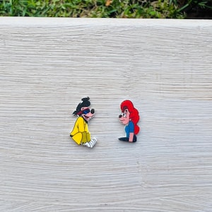 Max as Powerline/A Goofy Movie Earrings/Max and Roxanne/90s Disney/A Goofy Movie Shirt/Stud Earrings/Nickel Free/Hypoallergenic