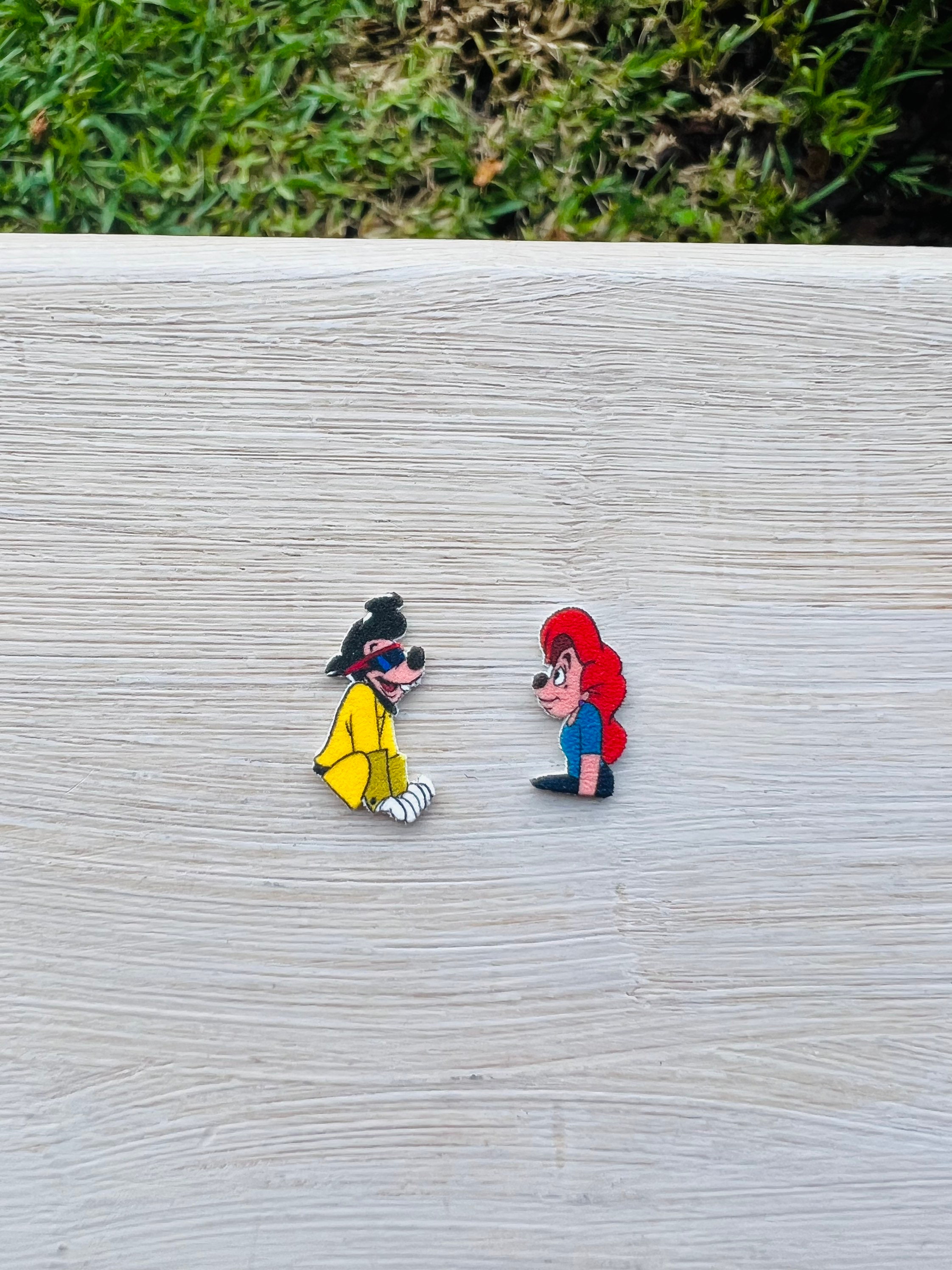 Max as Powerline/A Goofy Movie Earrings/Max and Roxanne/90s Disney/A Goofy Movie Shirt/Stud Earrings/Nickel Free/Hypoallergenic