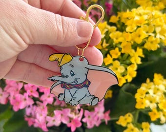 Bag Charm Dumbo: Disney Inspired Accessories, Handmade