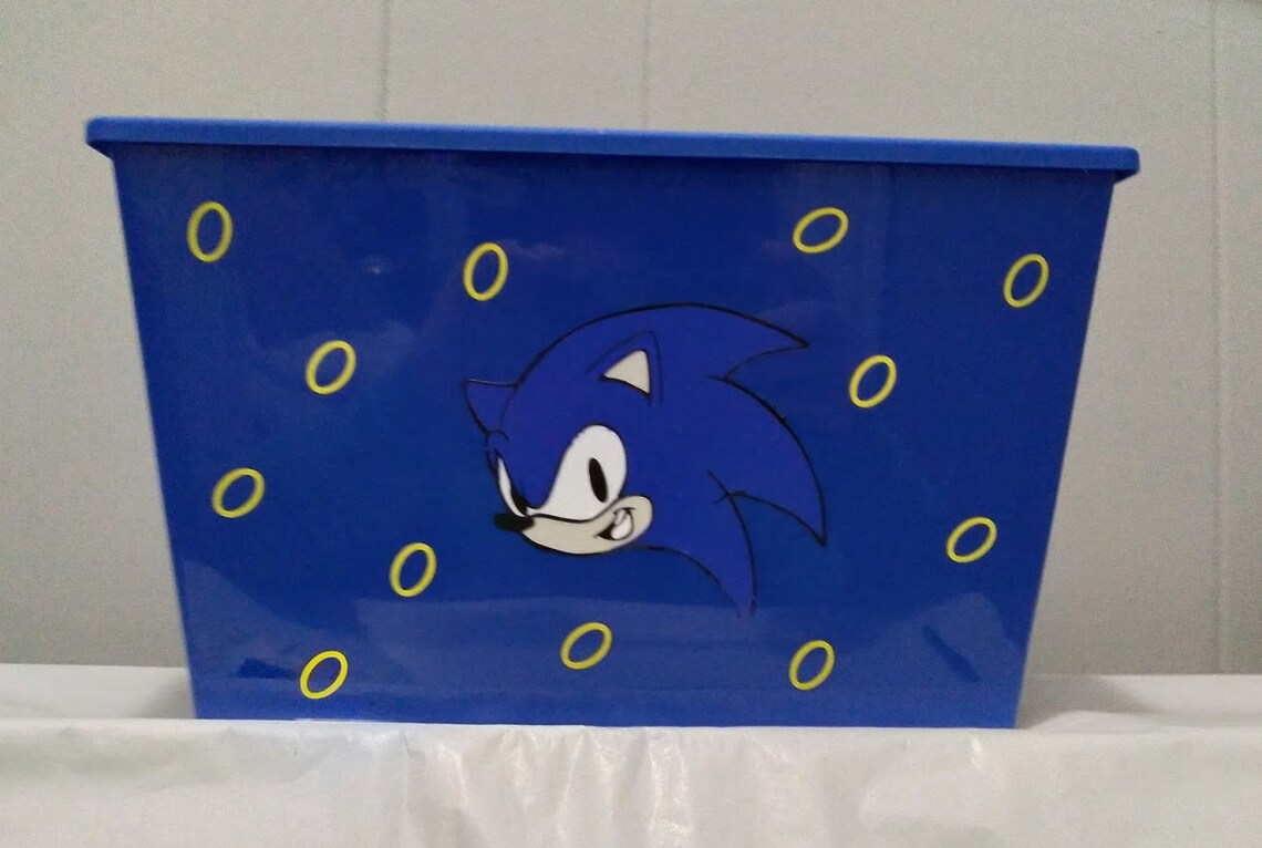 Easter BasketSonic the hedgehog Inspired Etsy España