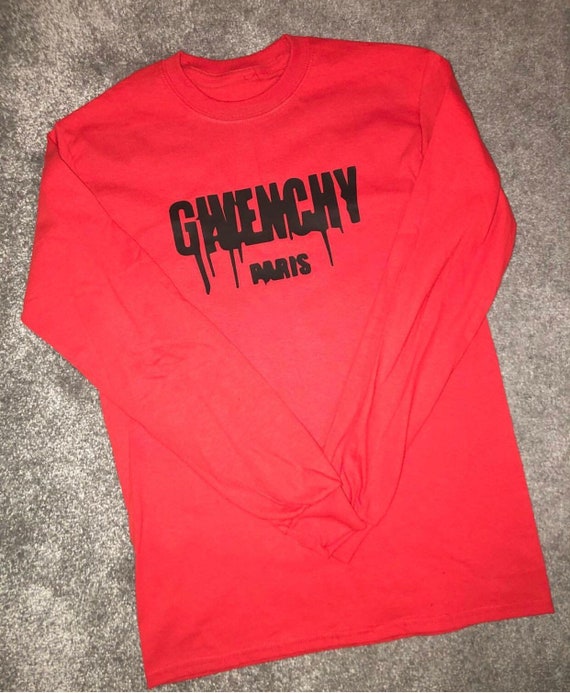 GIVENCHY inspired drip jumper Etsy