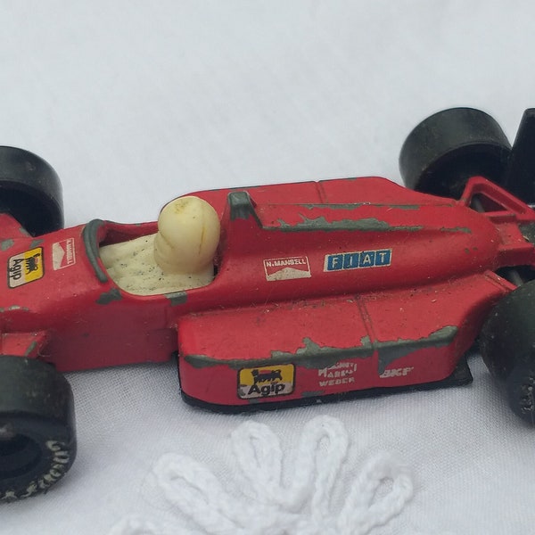 Match Box Grand Prix 1988 Sammelmodell Fiat 1:55