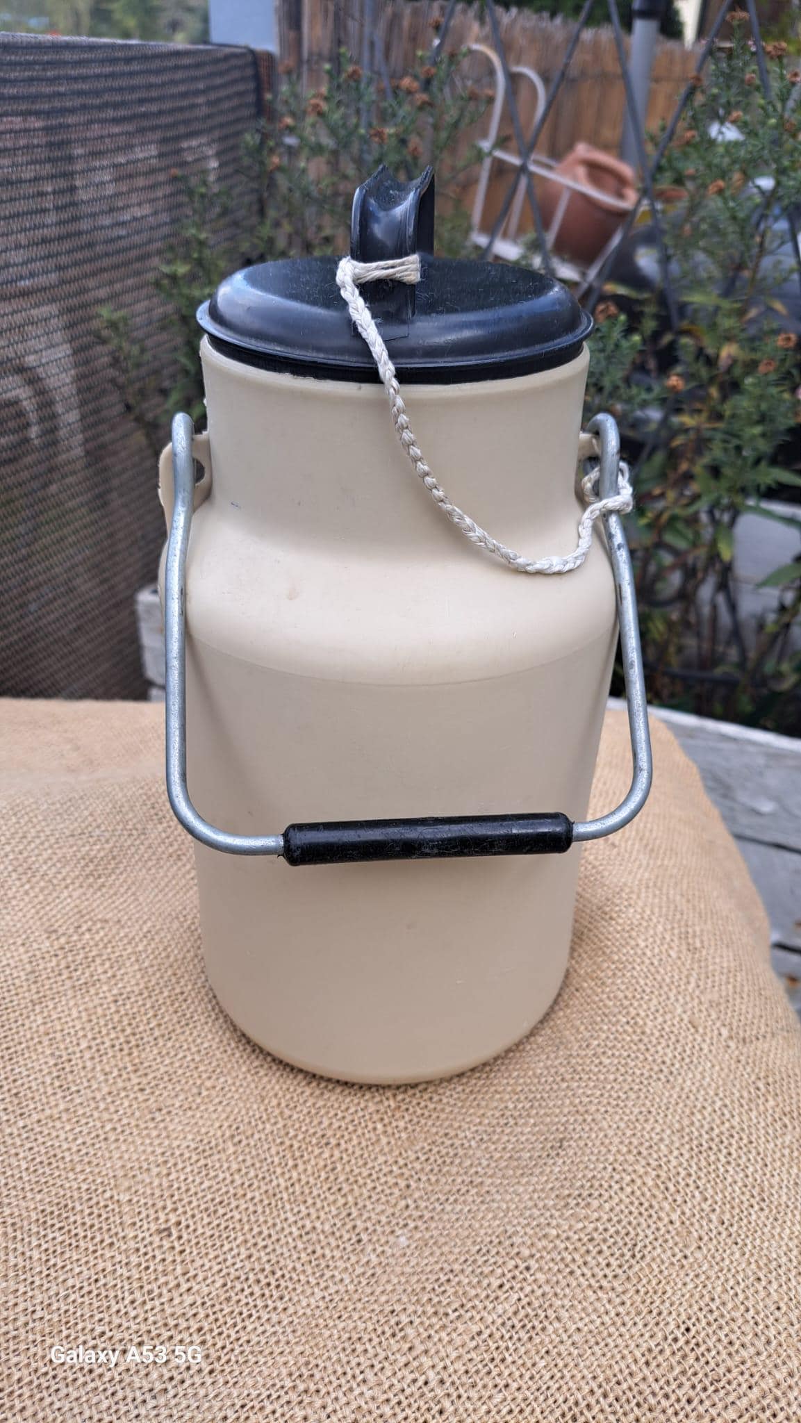 ANCIEN BIDON DE Lait Et D'Eau 5 Litres Avec Bretelles De Pâturage De ANCIEN BIDON DE Lait Et D'Eau 5 Litres Avec Bretelles De Pâturage De