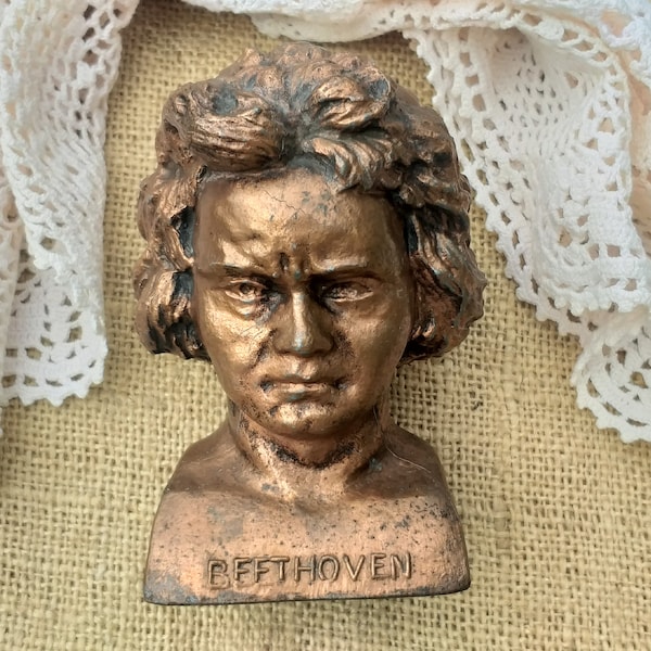 Beethoven Büste Leichtmetall