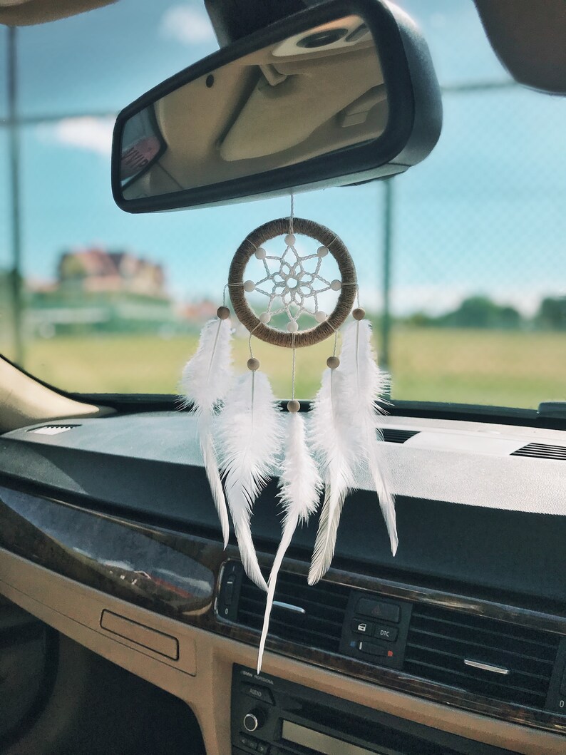 Small Dream Catcher for Car Rear View Mirror Accessory Mini Etsy