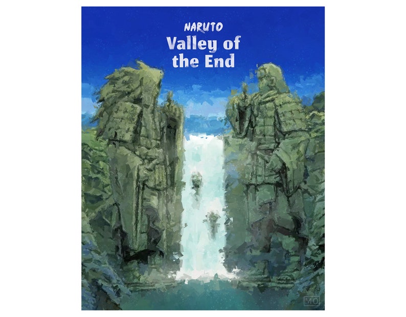 Locations & Villages Art Poster Naruto Anime Etsy