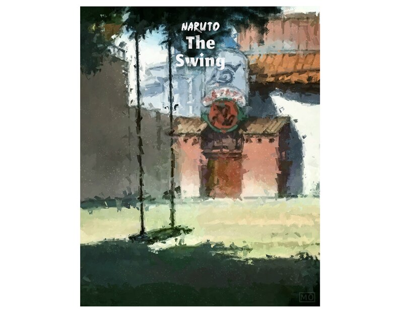 Locations & Villages Art Poster Naruto Anime Etsy