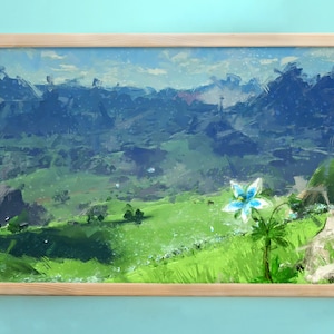 Silent Princess | Art Poster | The Legend of Zelda Breath of The Wild