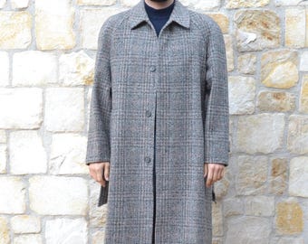 ヴィンテージ 40-60年代 松坂屋 トンビコート インバネスケープ 日本製