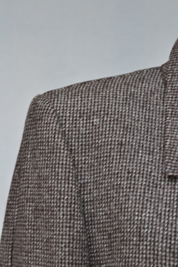 1970's tweed coat / mens winter coat men houndsto… - image 9