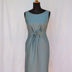 Moschino vintage evening gown / bow wiggle dress / 90's backless dress image 7