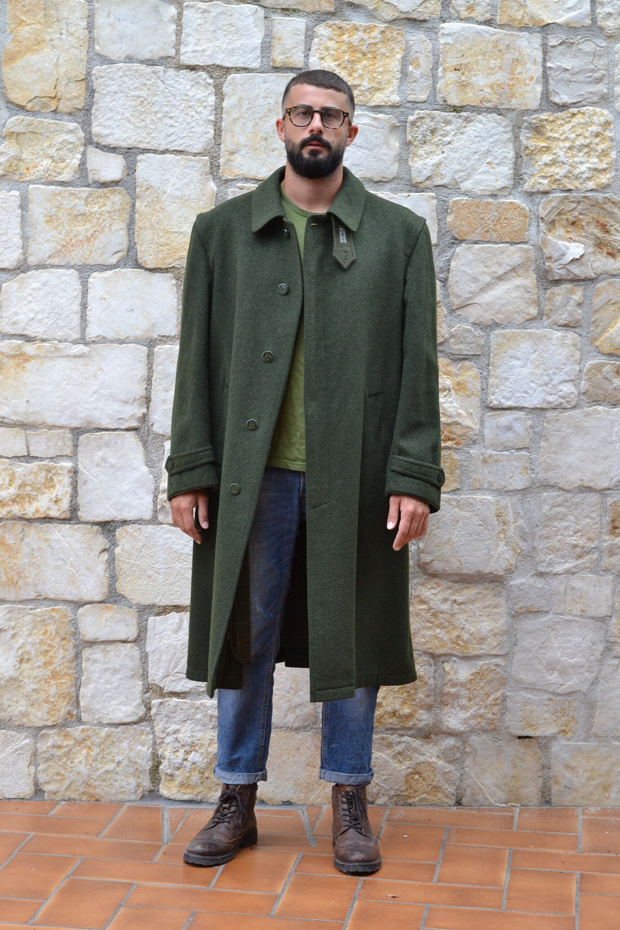 Germany製 Vintage LODEN Coat ローデンPoncho Germany製 Vintage LODEN Coat ローデンPoncho