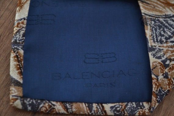 Balenciaga 1990s vintage ties, silk tie, gift for… - image 6