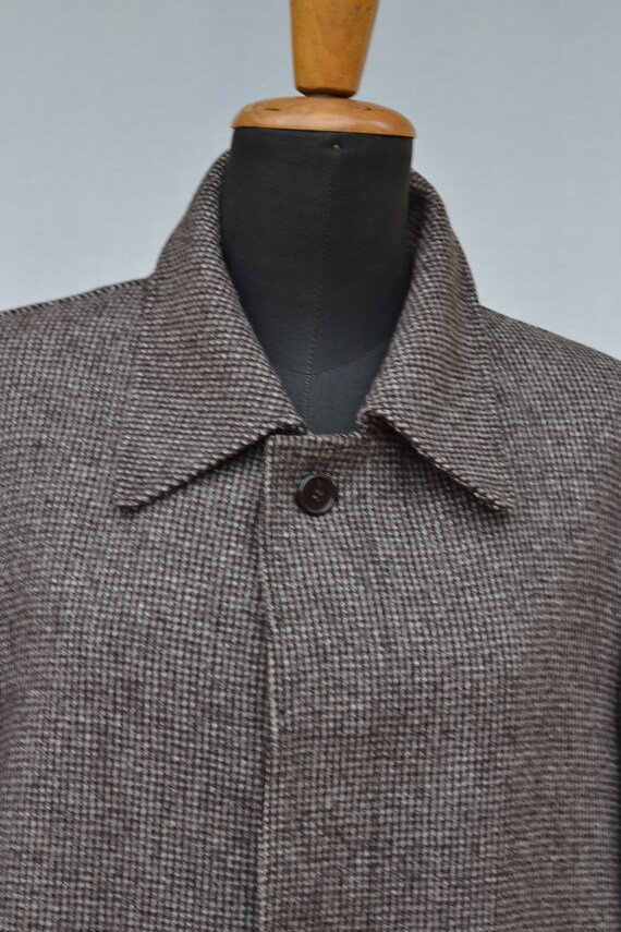 1970's tweed coat / mens winter coat men houndsto… - image 8