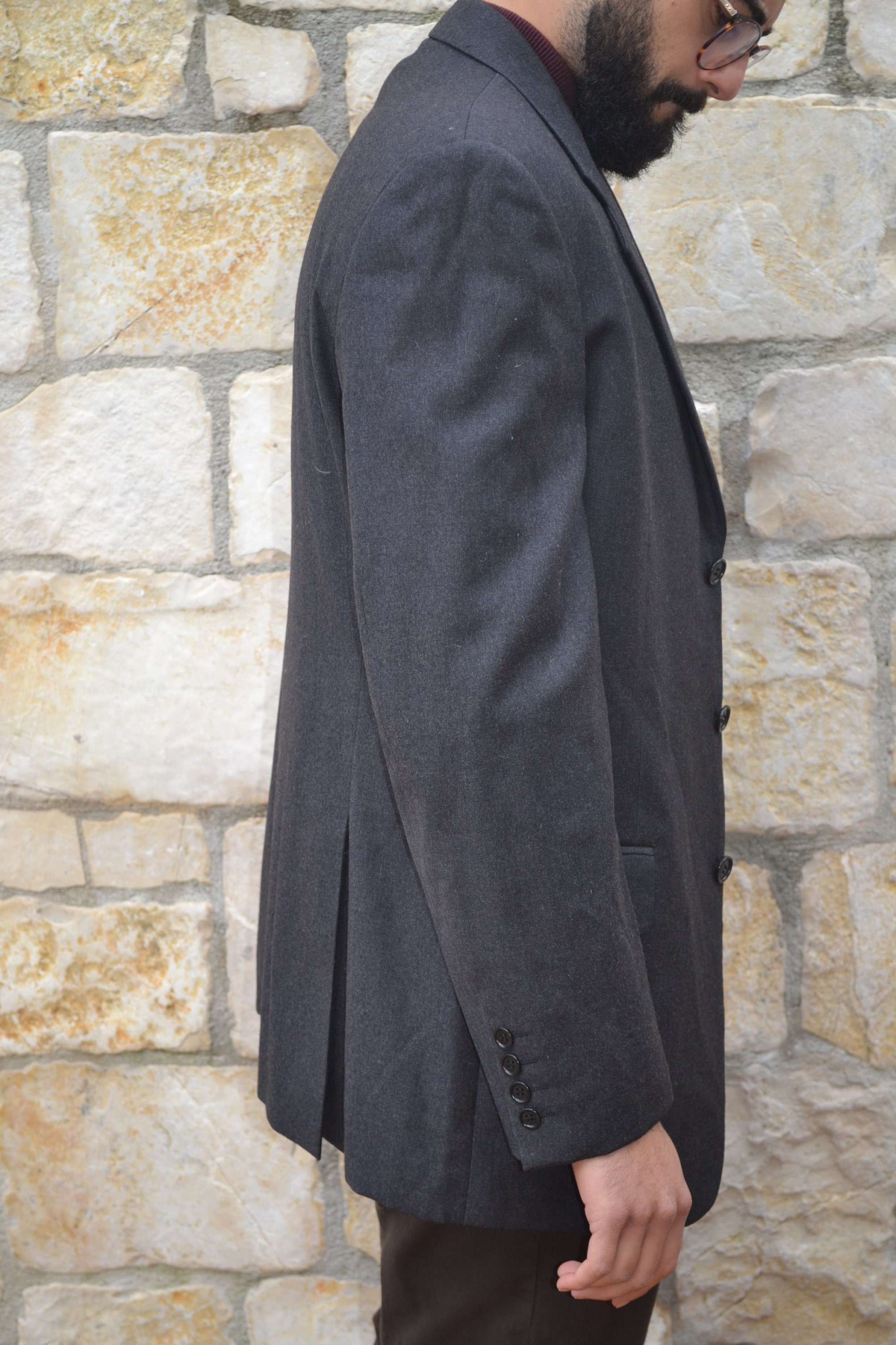 ジャケット・アウター 70s ITALY MADE LauraBiagiotti Wool Coat Laura Biagiotti Green Wool Jacket – Moore Vintage Archive